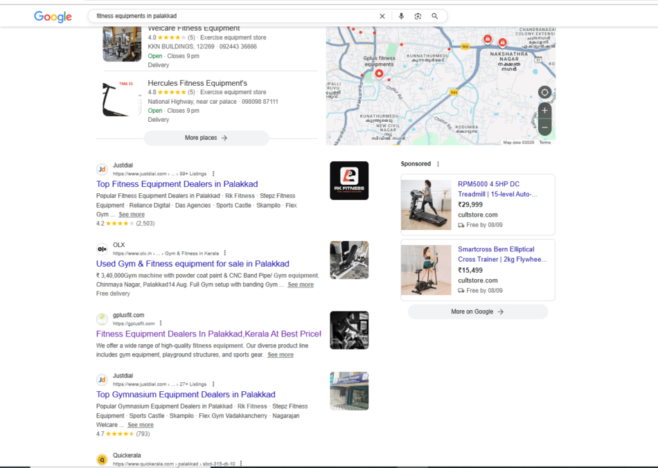 Gplusfit seo results
